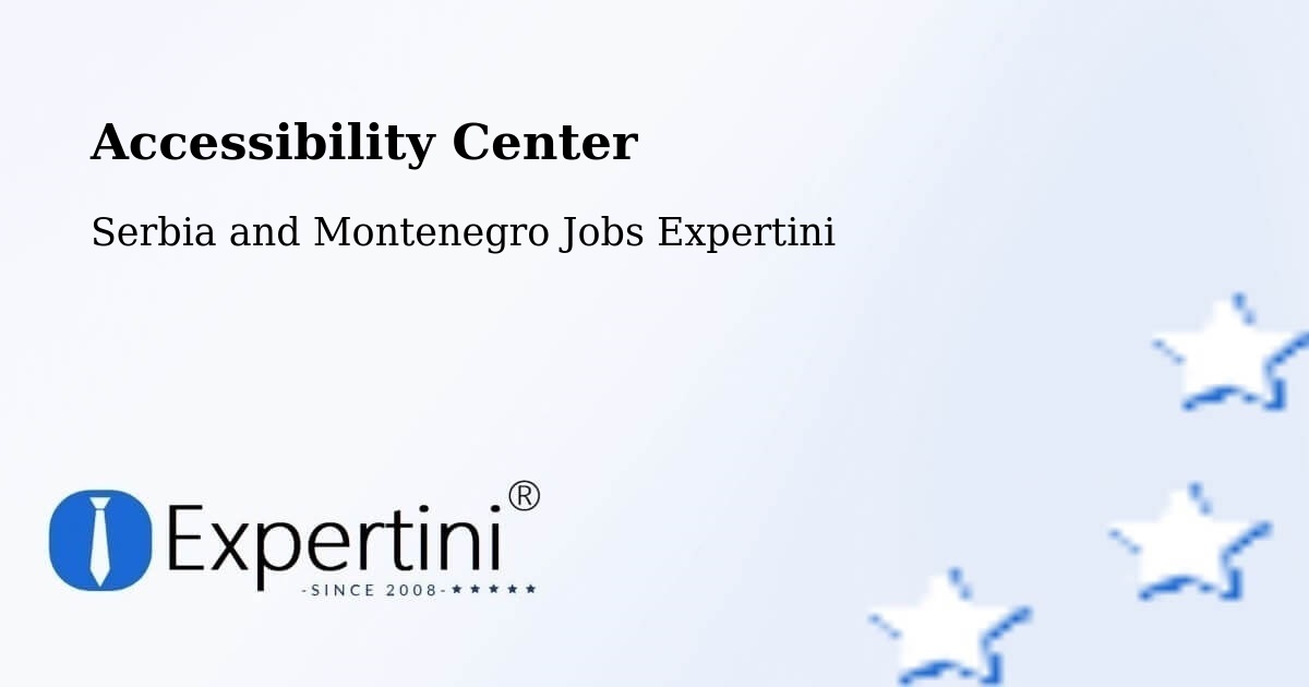 Accessibility Statement – Welcome Beach - Serbia and Montenegro Jobs Expertini