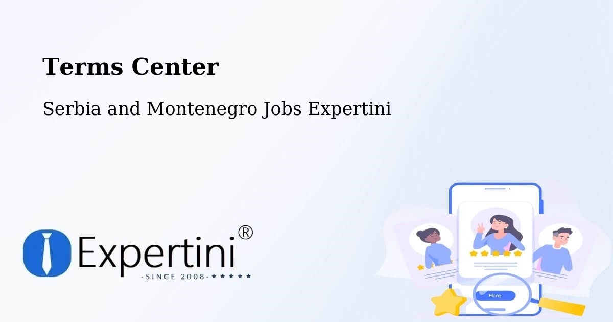 Terms of Service – Welcome Beach - Serbia and Montenegro Jobs Expertini